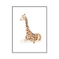 Picture of Cute Baby Giraffe _GroupedProduct_Rectangle_Portrait_Mini_ _GroupedProduct_Rectangle_Portrait_Canvas_Framed_