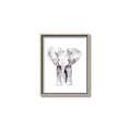 Picture of Cute Baby Elephant _GroupedProduct_Rectangle_Portrait_Mini_ _GroupedProduct_Rectangle_Portrait_Canvas_Framed_