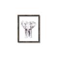Picture of Cute Baby Elephant _GroupedProduct_Rectangle_Portrait_Mini_ _GroupedProduct_Rectangle_Portrait_Canvas_Framed_