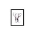 Picture of Cute Baby Elephant _GroupedProduct_Rectangle_Portrait_Mini_ _GroupedProduct_Rectangle_Portrait_Canvas_Framed_