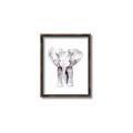 Picture of Cute Baby Elephant _GroupedProduct_Rectangle_Portrait_Mini_ _GroupedProduct_Rectangle_Portrait_Canvas_Framed_