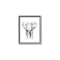 Picture of Cute Baby Elephant _GroupedProduct_Rectangle_Portrait_Mini_ _GroupedProduct_Rectangle_Portrait_Canvas_Framed_