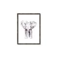 Picture of Cute Baby Elephant _GroupedProduct_Rectangle_Portrait_Mini_ _GroupedProduct_Rectangle_Portrait_Canvas_Framed_