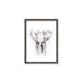 Picture of Cute Baby Elephant _GroupedProduct_Rectangle_Portrait_Mini_ _GroupedProduct_Rectangle_Portrait_Canvas_Framed_
