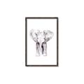 Picture of Cute Baby Elephant _GroupedProduct_Rectangle_Portrait_Mini_ _GroupedProduct_Rectangle_Portrait_Canvas_Framed_