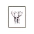 Picture of Cute Baby Elephant _GroupedProduct_Rectangle_Portrait_Mini_ _GroupedProduct_Rectangle_Portrait_Canvas_Framed_