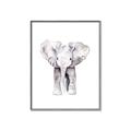 Picture of Cute Baby Elephant _GroupedProduct_Rectangle_Portrait_Mini_ _GroupedProduct_Rectangle_Portrait_Canvas_Framed_