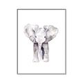 Picture of Cute Baby Elephant _GroupedProduct_Rectangle_Portrait_Mini_ _GroupedProduct_Rectangle_Portrait_Canvas_Framed_