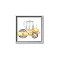 Picture of Bulldozer _GroupedProduct_Square_Mini_ _GroupedProduct_Square_Canvas_Framed_
