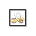 Picture of Bulldozer _GroupedProduct_Square_Mini_ _GroupedProduct_Square_Canvas_Framed_