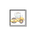 Picture of Bulldozer _GroupedProduct_Square_Mini_ _GroupedProduct_Square_Canvas_Framed_