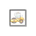 Picture of Bulldozer _GroupedProduct_Square_Mini_ _GroupedProduct_Square_Canvas_Framed_