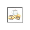 Picture of Bulldozer _GroupedProduct_Square_Mini_ _GroupedProduct_Square_Canvas_Framed_
