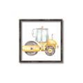Picture of Bulldozer _GroupedProduct_Square_Mini_ _GroupedProduct_Square_Canvas_Framed_