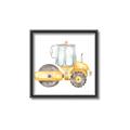 Picture of Bulldozer _GroupedProduct_Square_Mini_ _GroupedProduct_Square_Canvas_Framed_