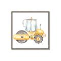 Picture of Bulldozer _GroupedProduct_Square_Mini_ _GroupedProduct_Square_Canvas_Framed_