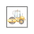 Picture of Bulldozer _GroupedProduct_Square_Mini_ _GroupedProduct_Square_Canvas_Framed_