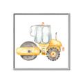 Picture of Bulldozer _GroupedProduct_Square_Mini_ _GroupedProduct_Square_Canvas_Framed_