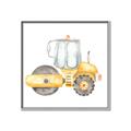 Picture of Bulldozer _GroupedProduct_Square_Mini_ _GroupedProduct_Square_Canvas_Framed_