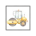 Picture of Bulldozer _GroupedProduct_Square_Mini_ _GroupedProduct_Square_Canvas_Framed_