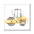 Picture of Bulldozer _GroupedProduct_Square_Mini_ _GroupedProduct_Square_Canvas_Framed_