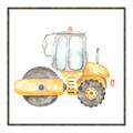 Picture of Bulldozer _GroupedProduct_Square_Mini_ _GroupedProduct_Square_Canvas_Framed_
