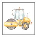 Picture of Bulldozer _GroupedProduct_Square_Mini_ _GroupedProduct_Square_Canvas_Framed_