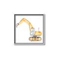 Picture of Crane _GroupedProduct_Square_Mini_ _GroupedProduct_Square_Canvas_Framed_