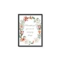 Picture of Beautiful Girl Wreath _GroupedProduct_Rectangle_Portrait_Mini_ _GroupedProduct_Rectangle_Portrait_Canvas_Framed_