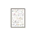 Picture of Botanical alphabet _GroupedProduct_Rectangle_Portrait_Mini_ _GroupedProduct_Rectangle_Portrait_Canvas_Framed_
