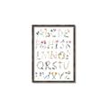 Picture of Botanical alphabet _GroupedProduct_Rectangle_Portrait_Mini_ _GroupedProduct_Rectangle_Portrait_Canvas_Framed_
