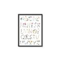 Picture of Botanical alphabet _GroupedProduct_Rectangle_Portrait_Mini_ _GroupedProduct_Rectangle_Portrait_Canvas_Framed_
