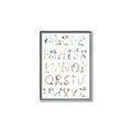 Picture of Botanical alphabet _GroupedProduct_Rectangle_Portrait_Mini_ _GroupedProduct_Rectangle_Portrait_Canvas_Framed_