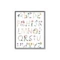 Picture of Botanical alphabet _GroupedProduct_Rectangle_Portrait_Mini_ _GroupedProduct_Rectangle_Portrait_Canvas_Framed_