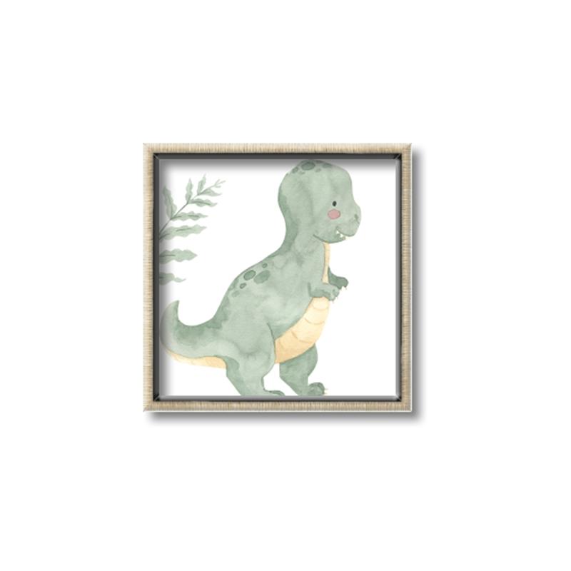 Picture of Cute Dinosaur I _GroupedProduct_Square_Mini_ _GroupedProduct_Square_Canvas_Framed_