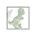 Picture of Cute Dinosaur I _GroupedProduct_Square_Mini_ _GroupedProduct_Square_Canvas_Framed_