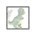 Picture of Cute Dinosaur I _GroupedProduct_Square_Mini_ _GroupedProduct_Square_Canvas_Framed_