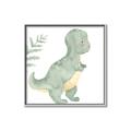 Picture of Cute Dinosaur I _GroupedProduct_Square_Mini_ _GroupedProduct_Square_Canvas_Framed_