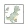 Picture of Cute Dinosaur I _GroupedProduct_Square_Mini_ _GroupedProduct_Square_Canvas_Framed_
