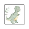 Picture of Cute Dinosaur I _GroupedProduct_Square_Mini_ _GroupedProduct_Square_Canvas_Framed_