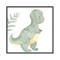 Picture of Cute Dinosaur I _GroupedProduct_Square_Mini_ _GroupedProduct_Square_Canvas_Framed_