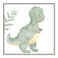 Picture of Cute Dinosaur I _GroupedProduct_Square_Mini_ _GroupedProduct_Square_Canvas_Framed_
