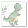 Picture of Cute Dinosaur I _GroupedProduct_Square_Mini_ _GroupedProduct_Square_Canvas_Framed_
