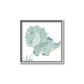 Picture of Cute Dinosaur II _GroupedProduct_Square_Mini_ _GroupedProduct_Square_Canvas_Framed_