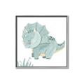 Picture of Cute Dinosaur II _GroupedProduct_Square_Mini_ _GroupedProduct_Square_Canvas_Framed_