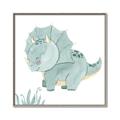 Picture of Cute Dinosaur II _GroupedProduct_Square_Mini_ _GroupedProduct_Square_Canvas_Framed_