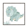 Picture of Cute Dinosaur II _GroupedProduct_Square_Mini_ _GroupedProduct_Square_Canvas_Framed_