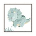 Picture of Cute Dinosaur II _GroupedProduct_Square_Mini_ _GroupedProduct_Square_Canvas_Framed_