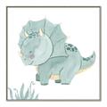 Picture of Cute Dinosaur II _GroupedProduct_Square_Mini_ _GroupedProduct_Square_Canvas_Framed_
