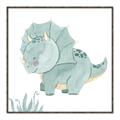 Picture of Cute Dinosaur II _GroupedProduct_Square_Mini_ _GroupedProduct_Square_Canvas_Framed_
